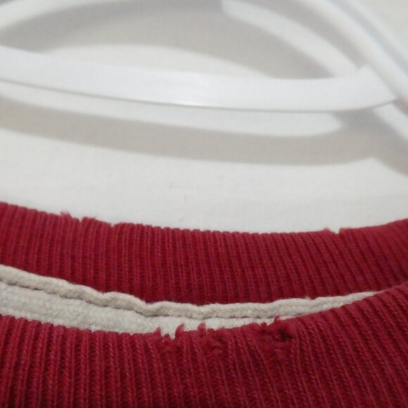 AEROPOSTALE | medium | Red Thermal Shirt | Bold Aero NY ATH DIV Front - Picture 13 of 16